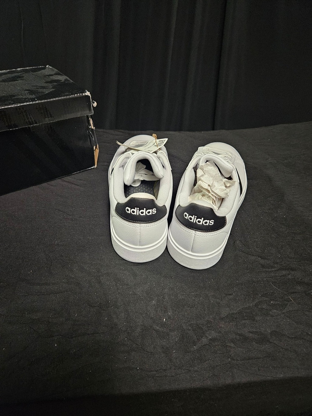 Size 6.5 - Adidas Grand Court 2.0 WHT/BLK NIB