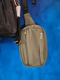NWOT OBE FITNESS WAIST PACK OR BELT BAG OLIVE GREEN NYLON