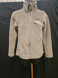 PATAGONIA WOMENS XS RETRO-XSTYLE SHERPA FLEECE ZIP UP USED