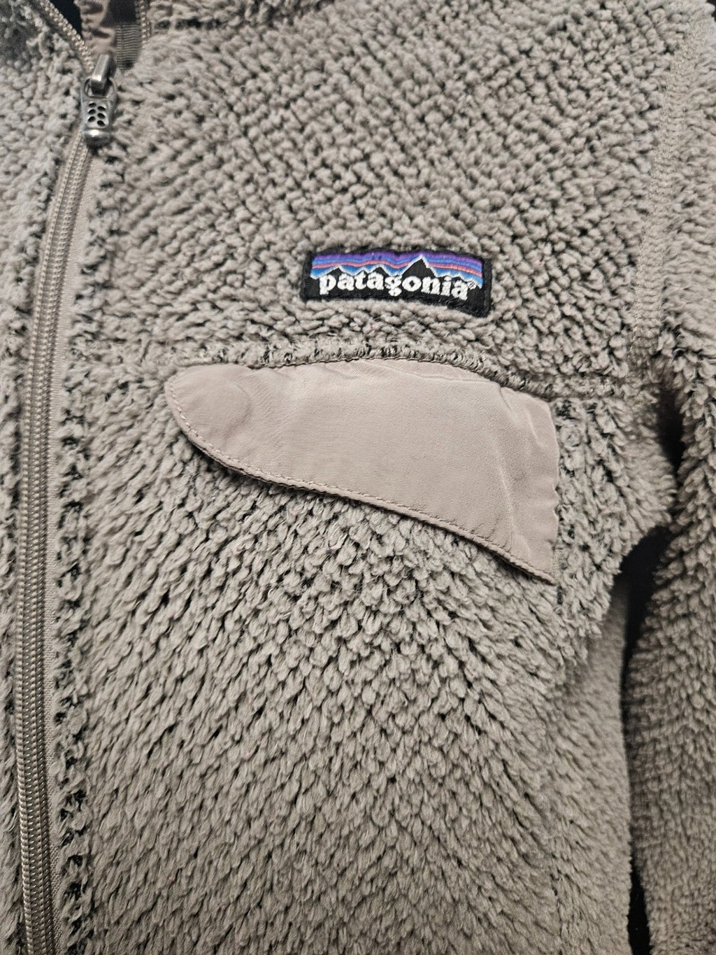 PATAGONIA WOMENS XS RETRO-XSTYLE SHERPA FLEECE ZIP UP USED
