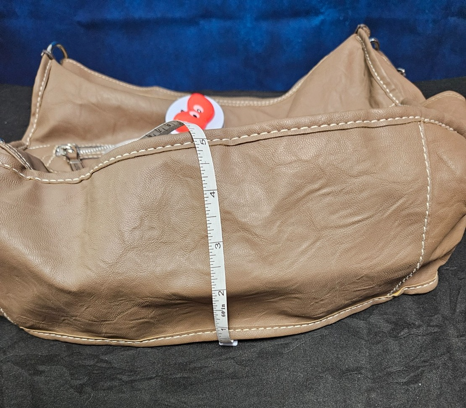 WOMEN'S ROSSETTI TAN FAUX LEATHER SHOULDERBAG NWOT