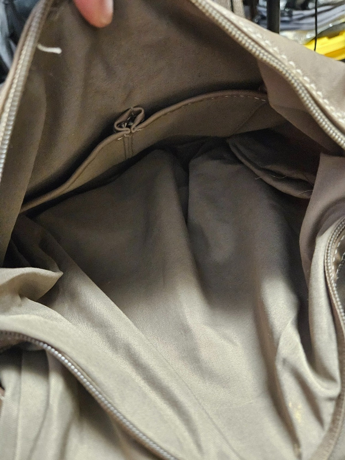 WOMEN'S ROSSETTI TAN FAUX LEATHER SHOULDERBAG NWOT