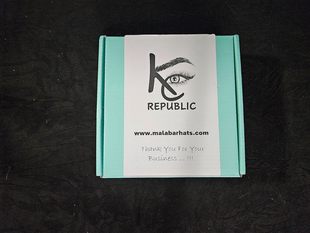KC REPUBLIC PREMIUM BRN EYE BROW KIT & 2 PC TWEEZER SET NEW IN BOX