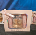 LOVE IS FOREVER BODY LOTION, EAU DE PARFUM, SHOWER GEL SET