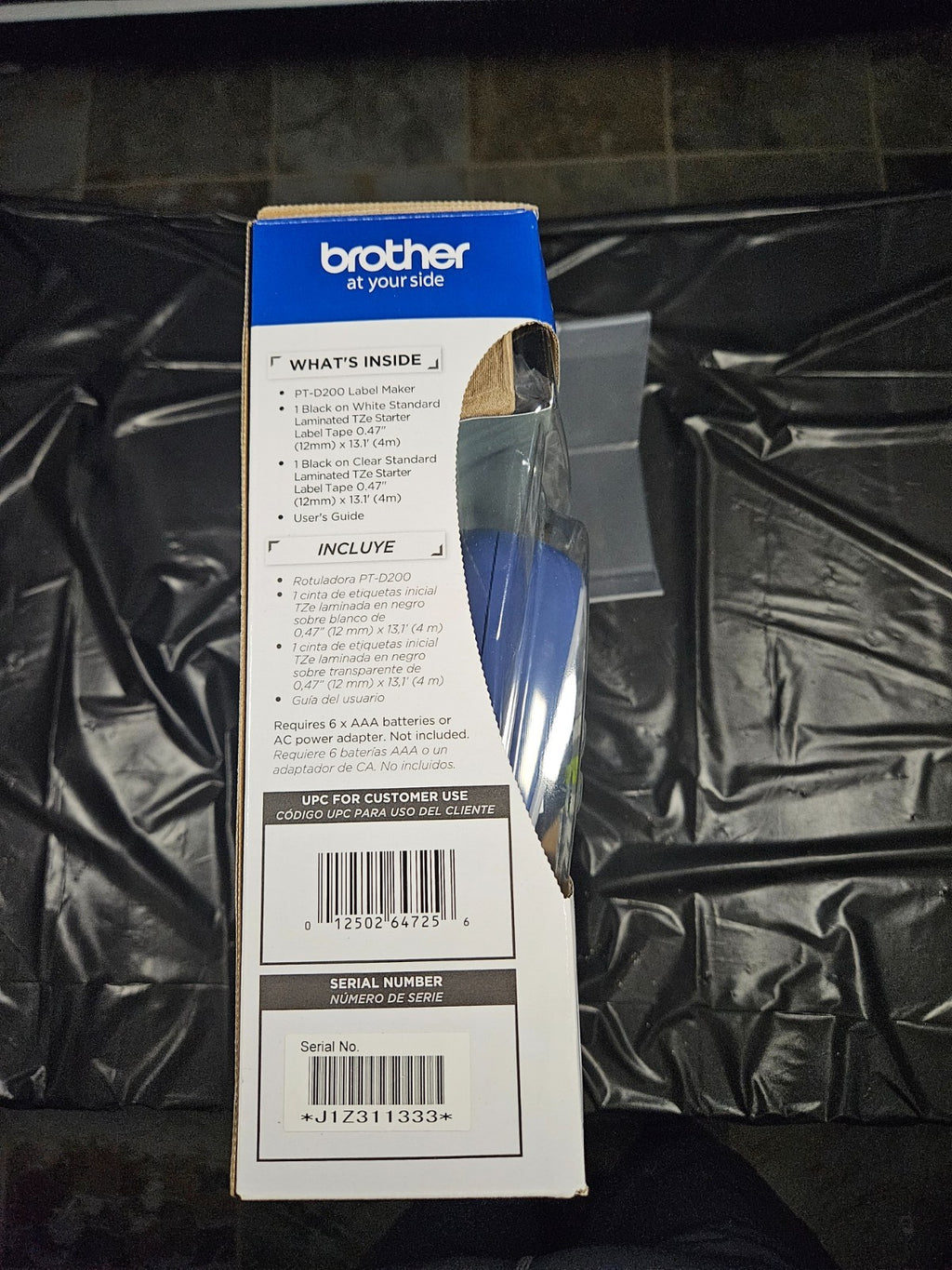 BROTHER P-Touch PT-D200G Desktop Label Maker For Home & Office New In Box