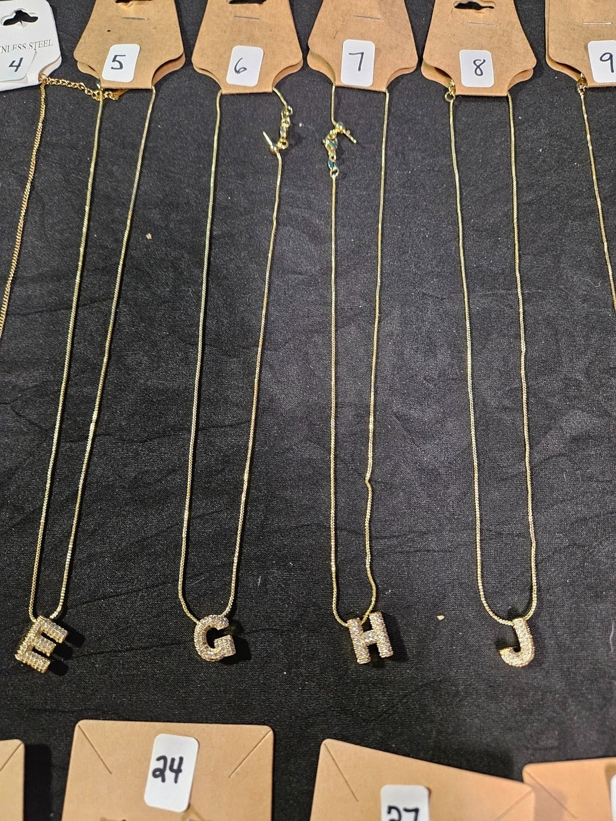 NECKLACE & EARRING BUNDLES YOUR CHOICE STAINLESS, CZ, MULTI-STONES INDICATE #'S