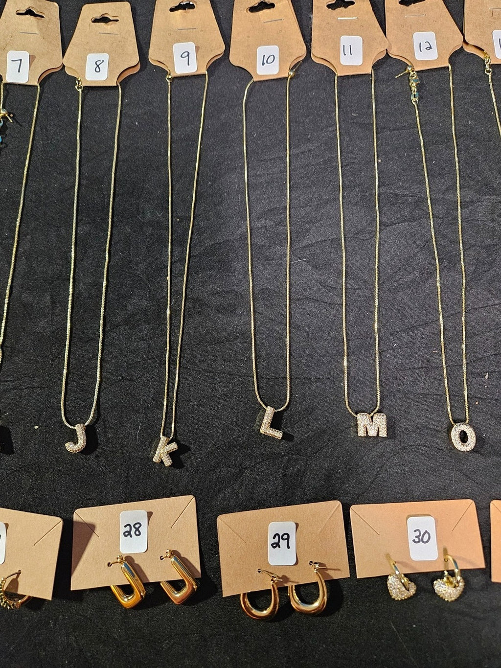NECKLACE & EARRING BUNDLES YOUR CHOICE STAINLESS, CZ, MULTI-STONES INDICATE #'S