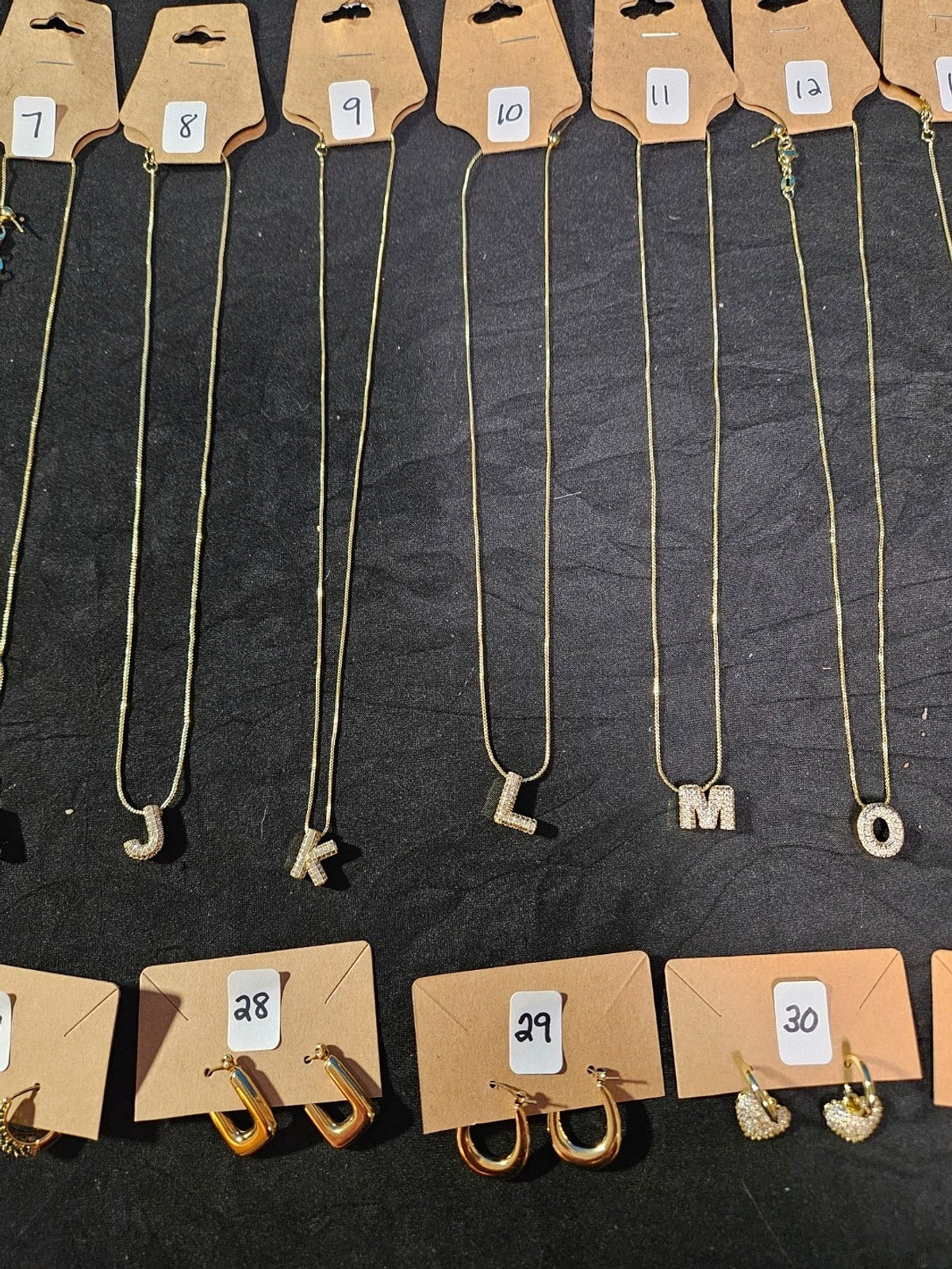 NECKLACE & EARRING BUNDLES YOUR CHOICE STAINLESS, CZ, MULTI-STONES INDICATE #'S
