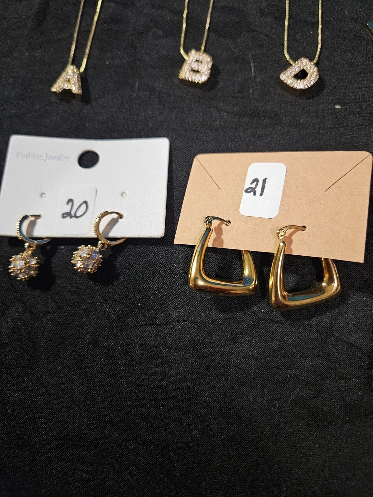 NECKLACE & EARRING BUNDLES YOUR CHOICE STAINLESS, CZ, MULTI-STONES INDICATE #'S
