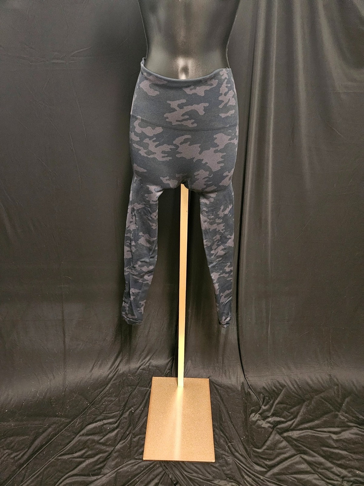 Spanx Women's S Black/ Purple Camo Leggings Compression Athletic