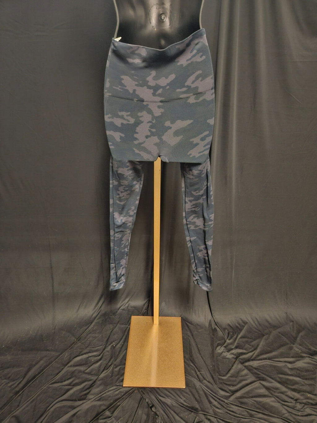Spanx Women's S Black/ Purple Camo Leggings Compression Athletic