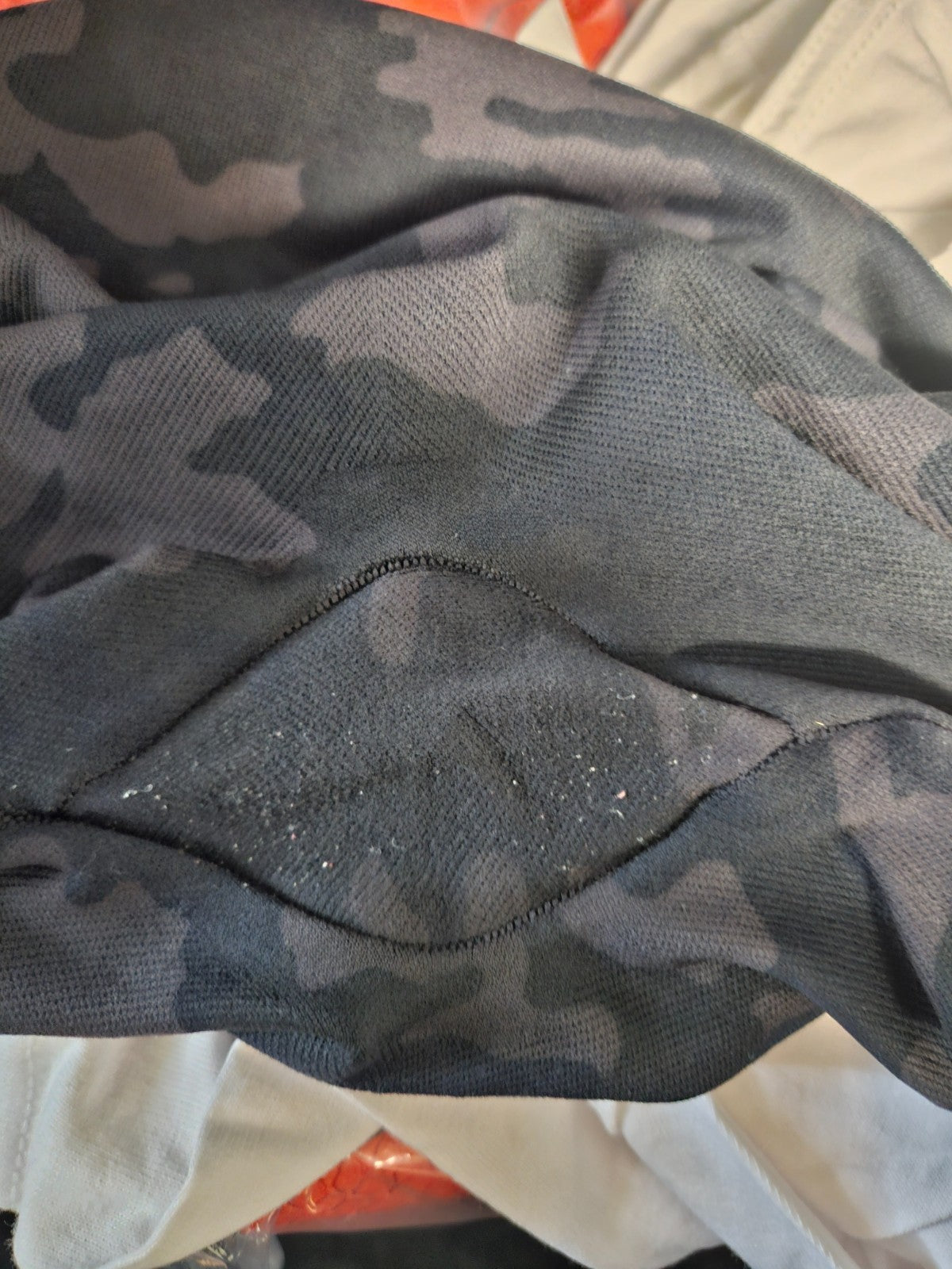 Spanx Women's S Black/ Purple Camo Leggings Compression Athletic