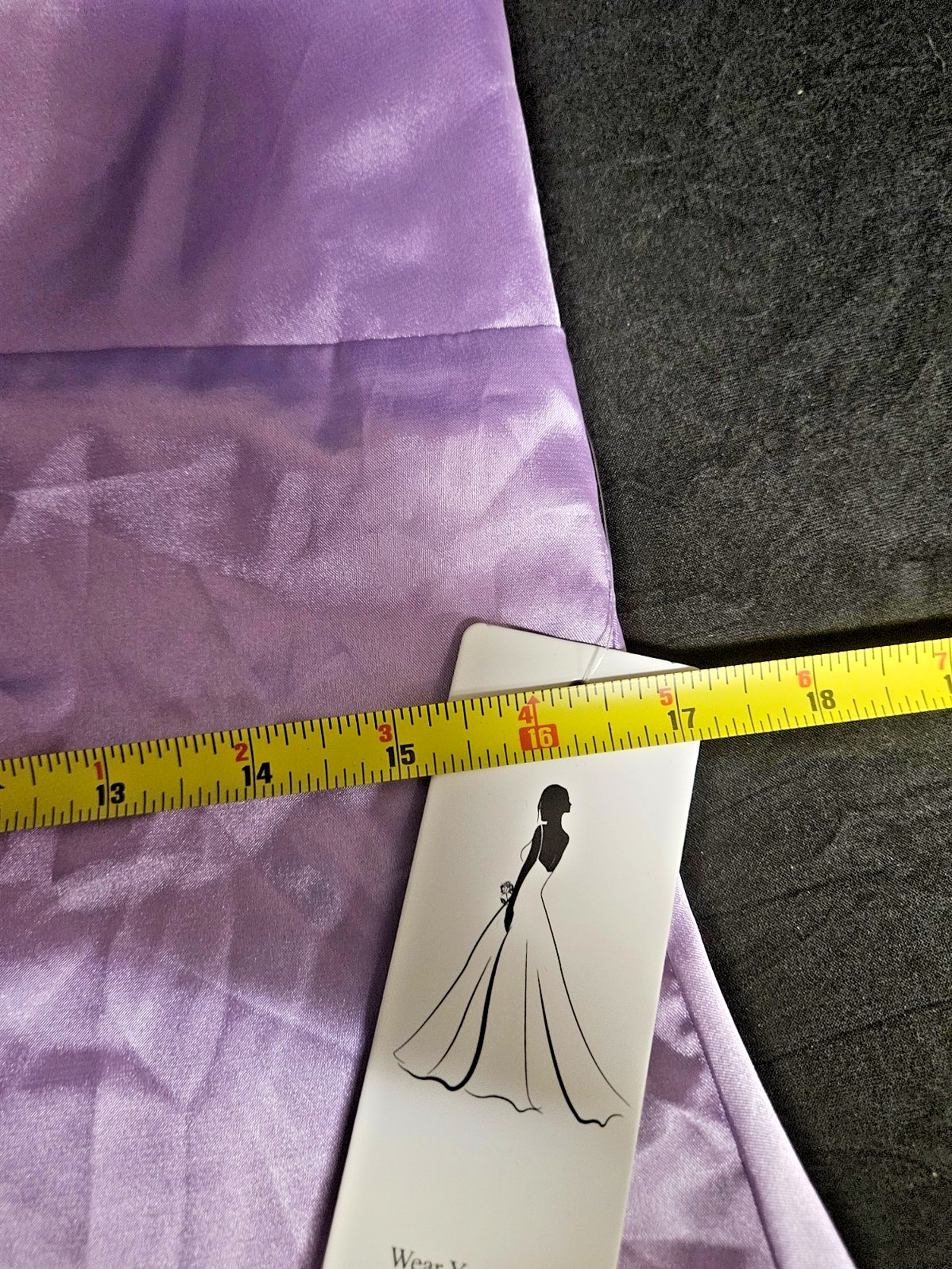 SIZE 8/10 M SHORT SATIN RUFFLED FORMAL COCKTAIL/PROM GOWN NWT LAVENDAR/PINK