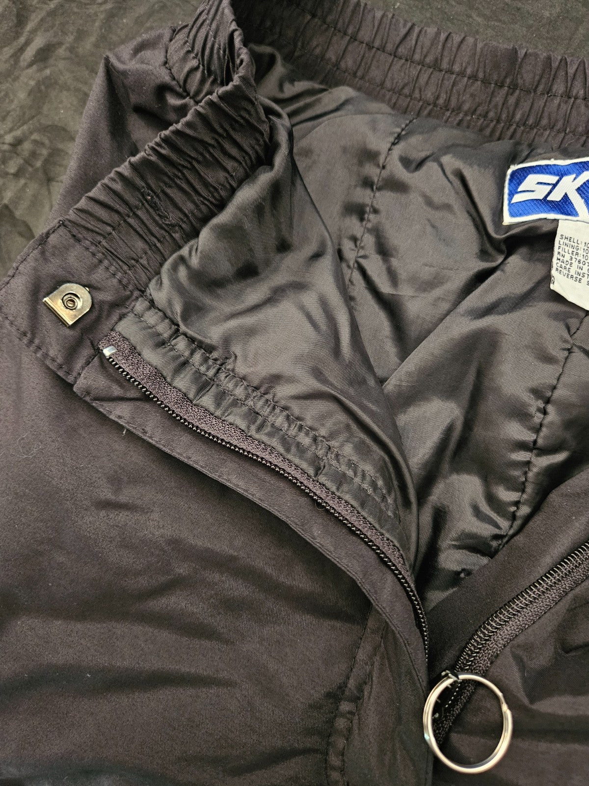 OLD NAVY WOMEN'S PUFFER JACKET BLACK SM & SKI GEAR SNO PANT L BUNDLE