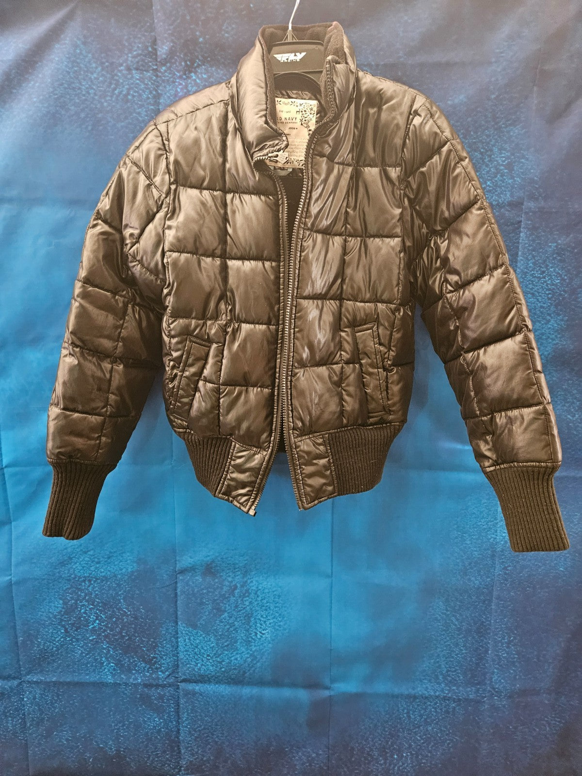 OLD NAVY WOMEN'S PUFFER JACKET BLACK SM & SKI GEAR SNO PANT L BUNDLE