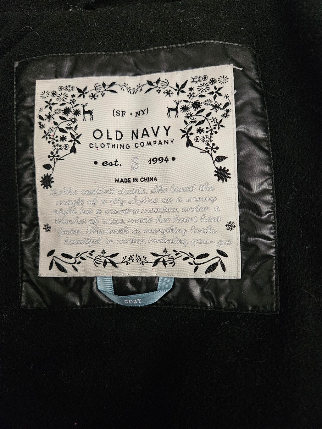 OLD NAVY WOMEN'S PUFFER JACKET BLACK SM & SKI GEAR SNO PANT L BUNDLE