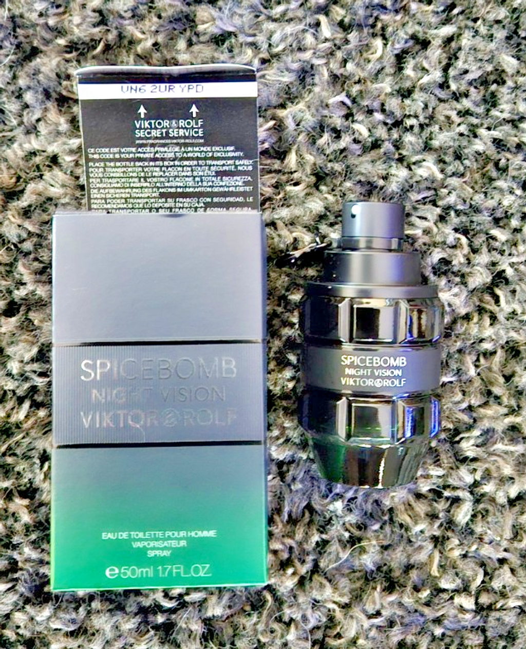 SPICEBOMB NIGHT VISION VIKTOR&ROLF MEN'S COLOGNE 1.7 fl oz. BOTTLE