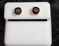 STERLING SILVER AND BLACK ONYX STUD EARRINGS NWOT