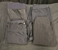 4 pr. WOMEN'S BLACK LEGGING BUNDLE SIZE MED BUTTLIFTING, CAPRI, ANKLE