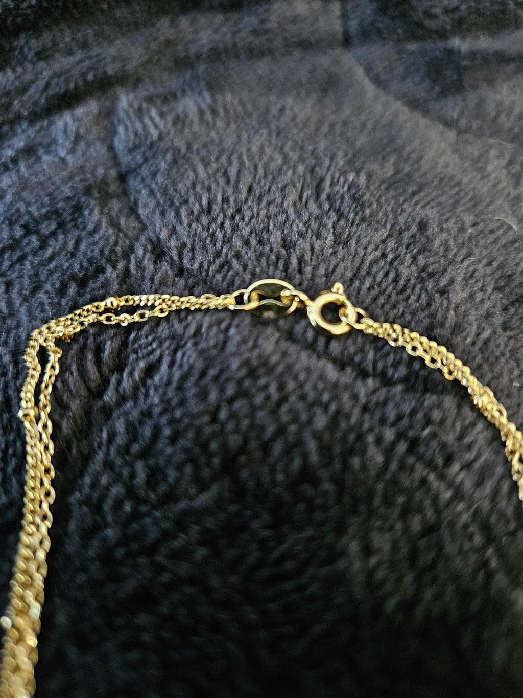SILVER ADDICTION WOMEN'S 14k GOLD OVER SILVER 18in. DOUBLE LINK CHAIN NECKLACE