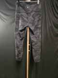 LULULEMON FITS SIZE 8 GRAY/BLACK CAMO PANTS