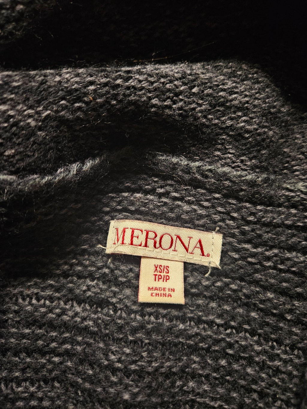 Women's Size XS Merona Poncho Grey (fits like Medium)