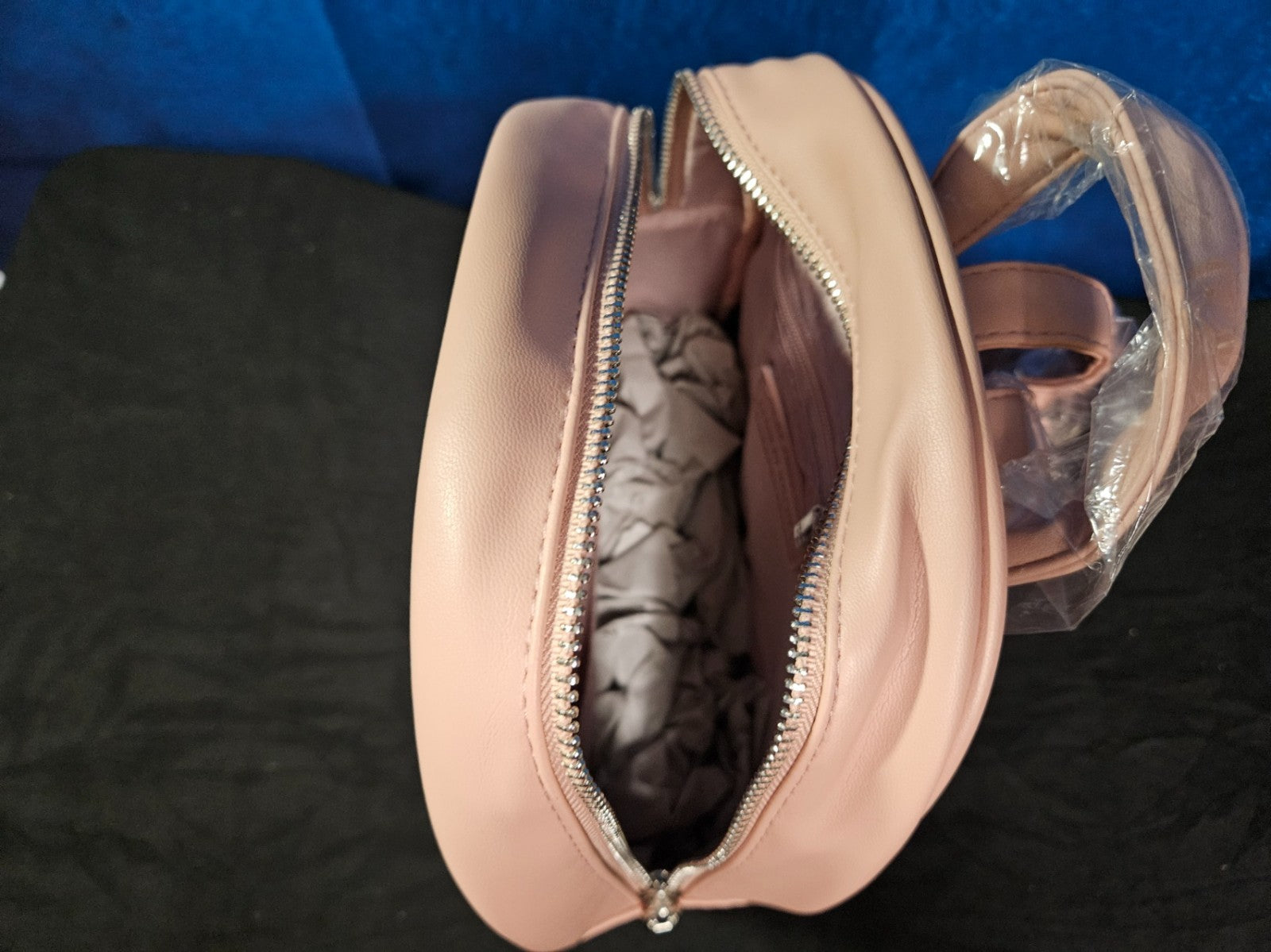 *NWT* Badgley Mischka Mini Studded Backpack Quilted- Blush