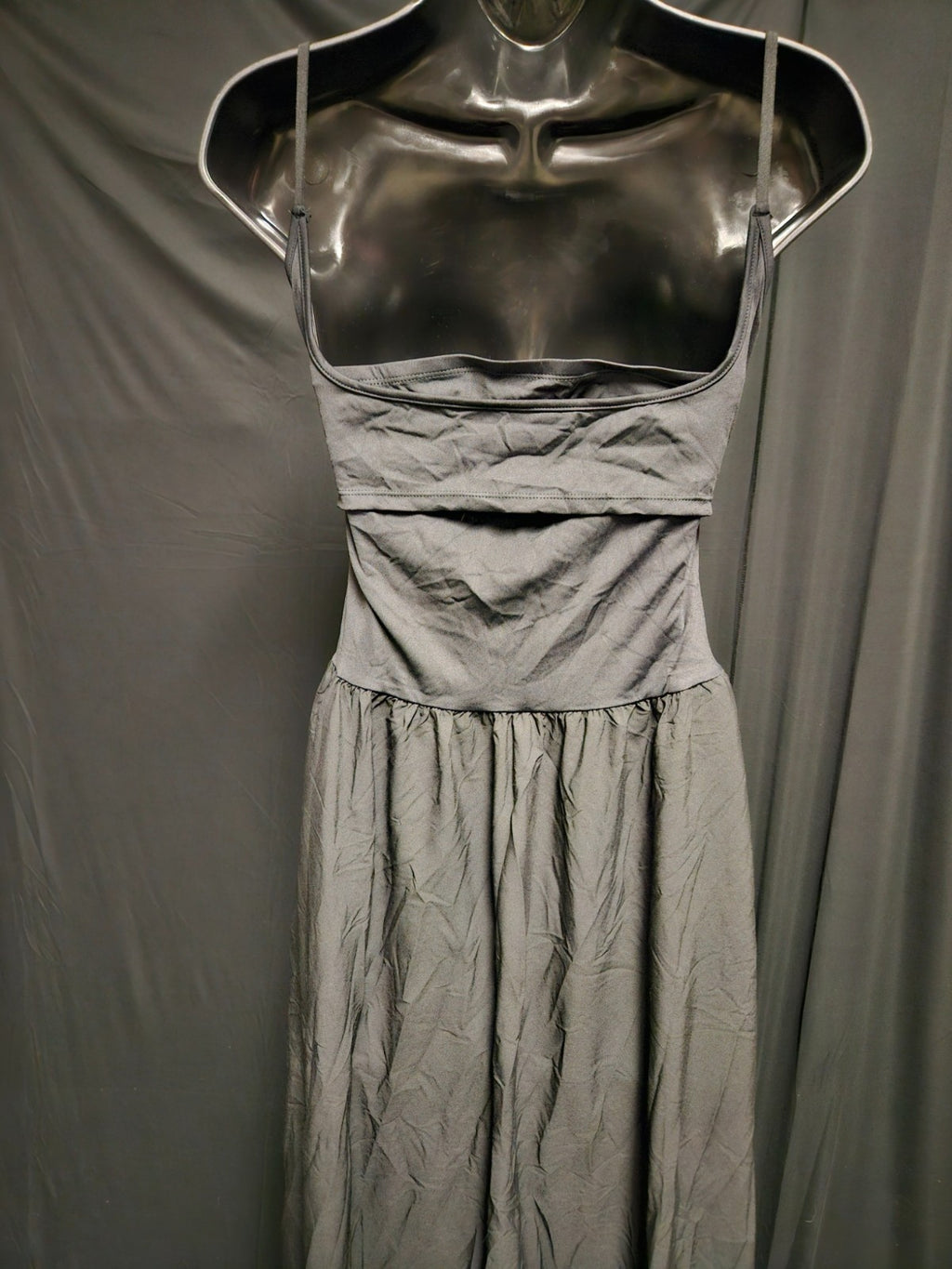 WOMEN'S SIZE MEDIUM HALARA TANK SUN DRESS BLACK NWT