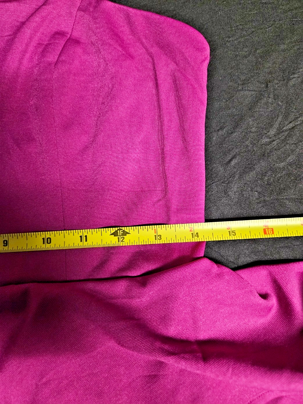 FAERIESTY ONE SHOULDER RUFFLED SCUBA GOWN PROM/FORMAL SIZE 8 NWT FUCHSIA/MAGENTA