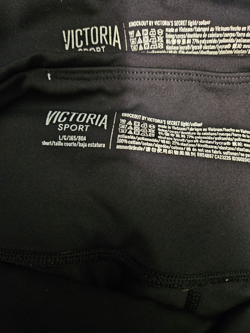 3 pr. BUNDLE WOMEN'S SIZE M & L VICTORIAS SECRET SPORT LEGGINGS