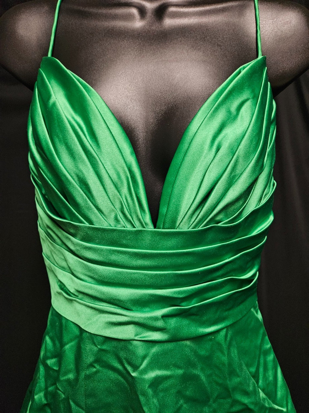 ADORABLE  DAVINCI SIZE 10 WOMEN'S SATIN BUBBLE SKIRT FORMAL PROM/COCKTAIL GOWN