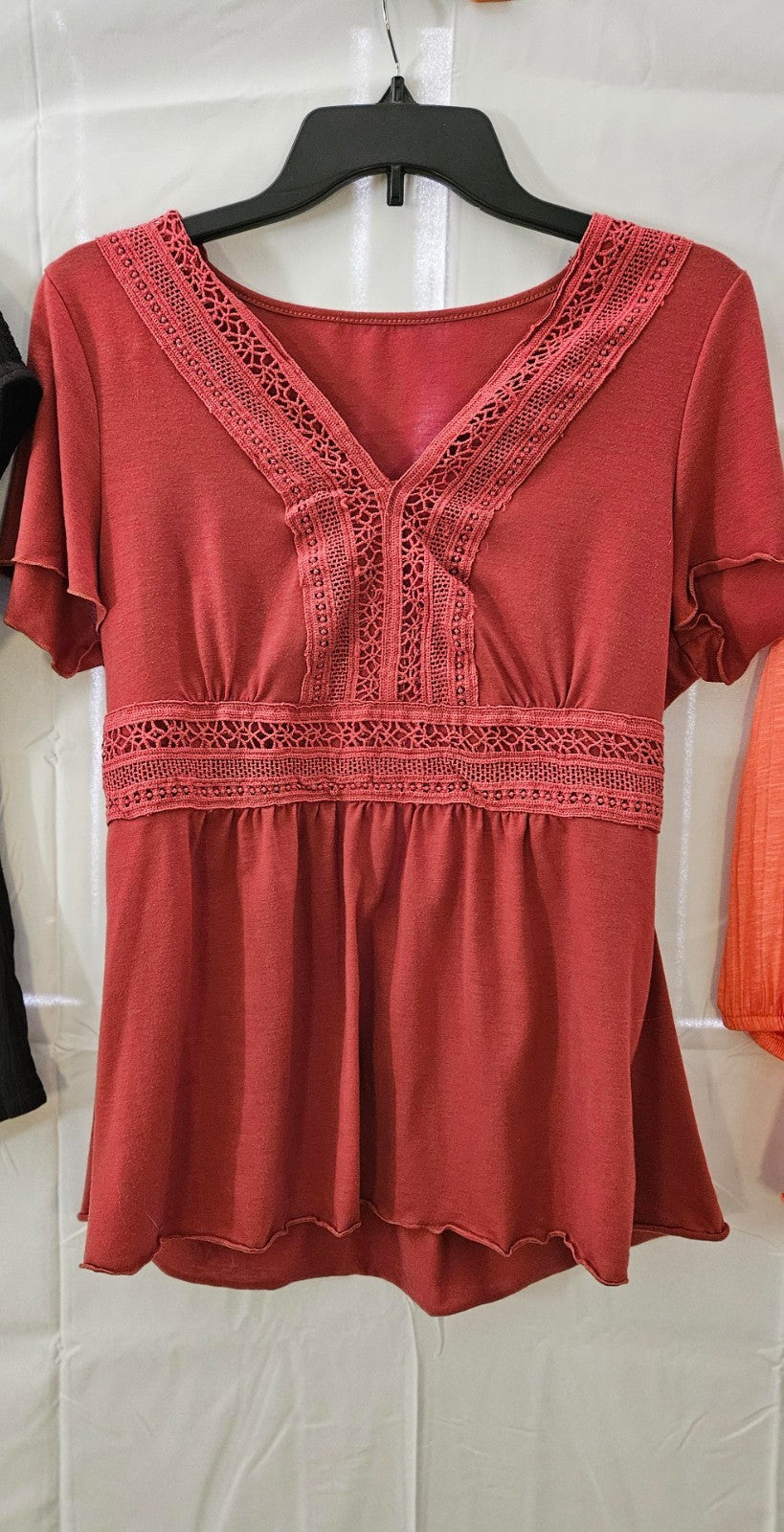 WOMEN'S SIZE MEDIUM BLOUSE BUNDLE (THREE BLOUSES TOTAL)