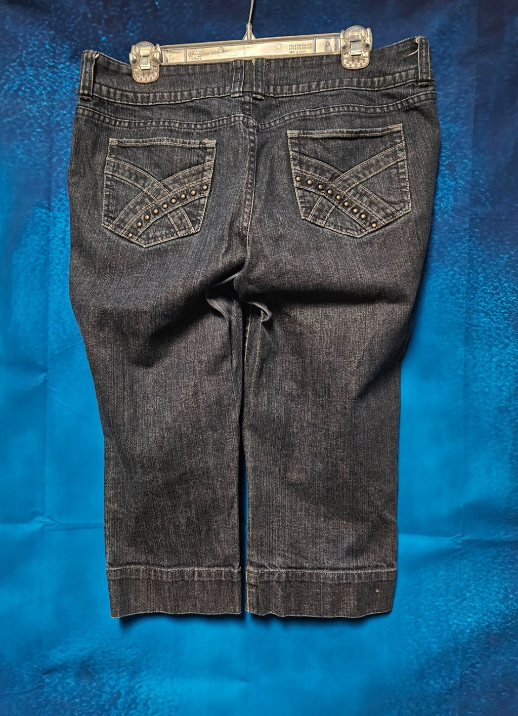 WOMEN'S A.N.A. DARK DENIM CROP JEANS SIZE 10 PETITE