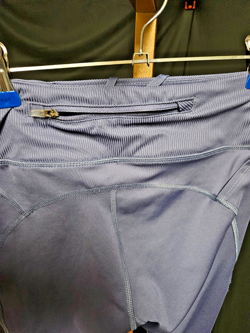 NIKE AIR DRI-FIT WOMEN'S RUNNING LEGGINGS/JOGGERS BLUE SIZE SMALL USED