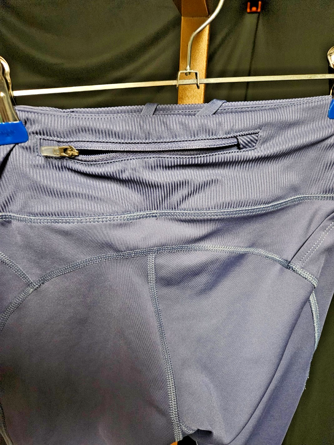 NIKE AIR DRI-FIT WOMEN'S RUNNING LEGGINGS/JOGGERS BLUE SIZE SMALL USED