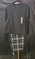 MEN'S XL THE ESSENTIAL FLANNEL PAJAMA PANTS & THERMAL TOP NWT