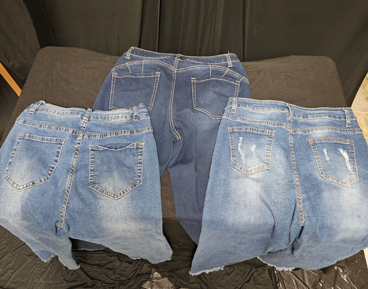 WOMEN'S JEANS BUNDLE SIZE 8/10 JUST FAB, SHEIN, FASHION NOVA IN GREAT CONDITION