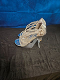 WOMEN'S SIZE 7 DELICACY BRAND RHINESTONE FORMAL HEELED SANDAL