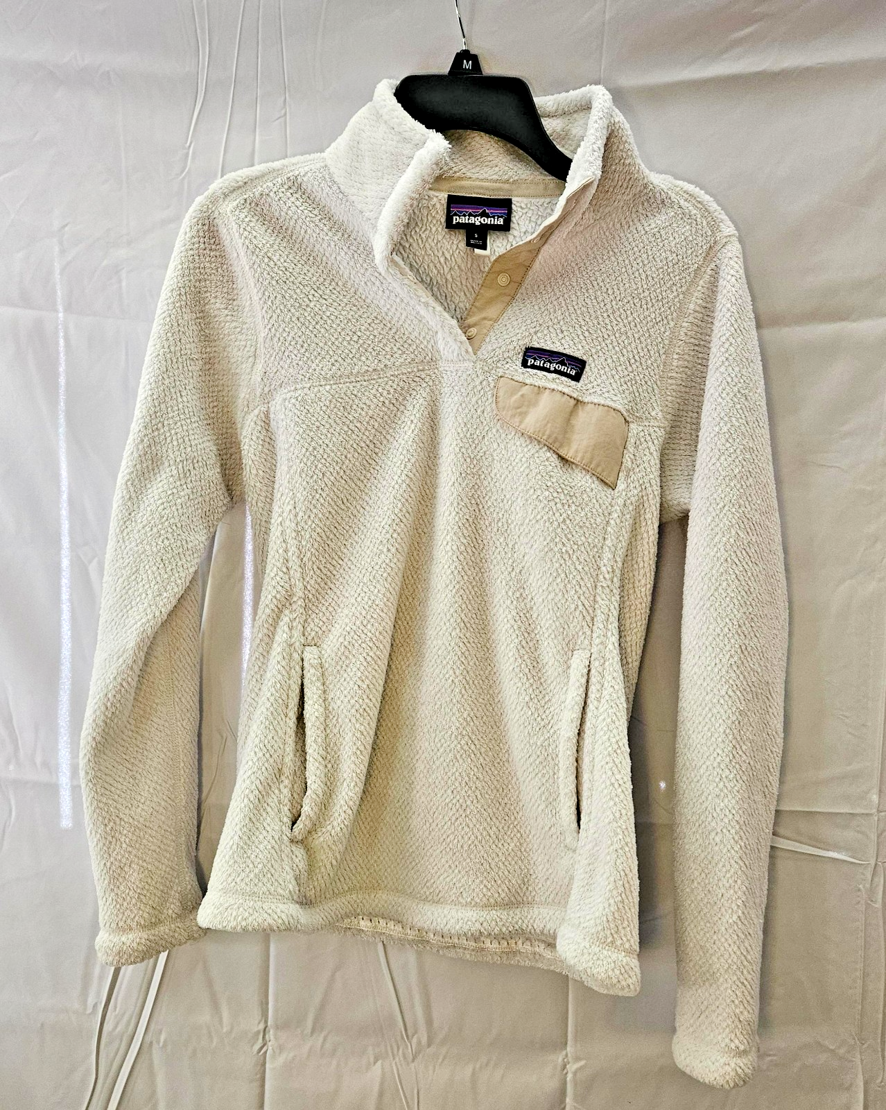 Women's Patagonia Pull Over fleece Jacket 1/4 snap Size SMALL