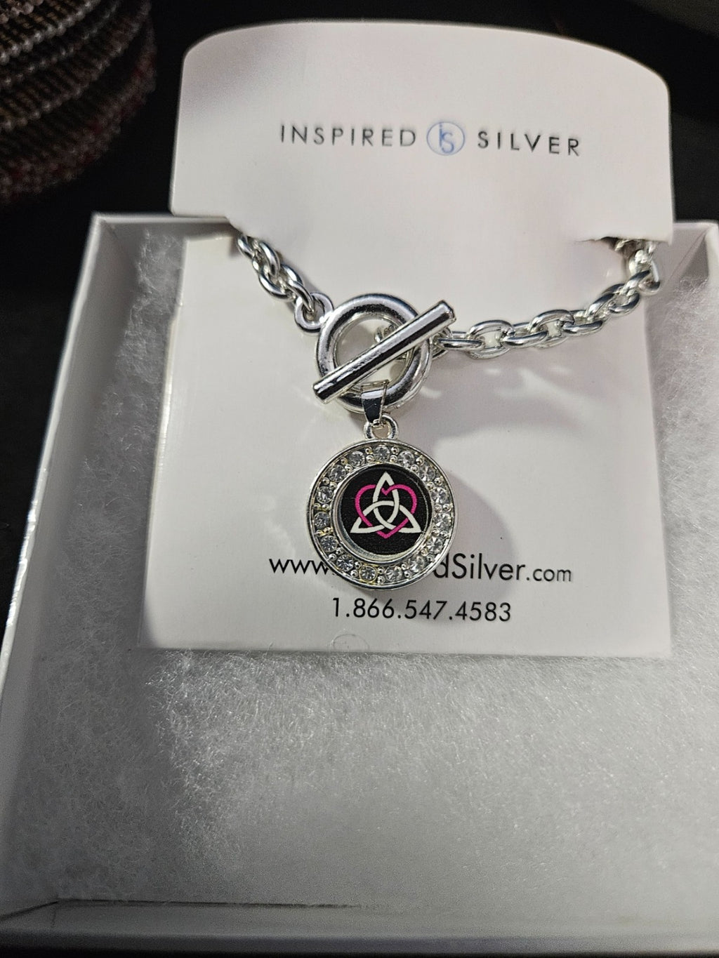INSPIRED SILVER CELTIC THEMED NECKLACE STERLING SILVER