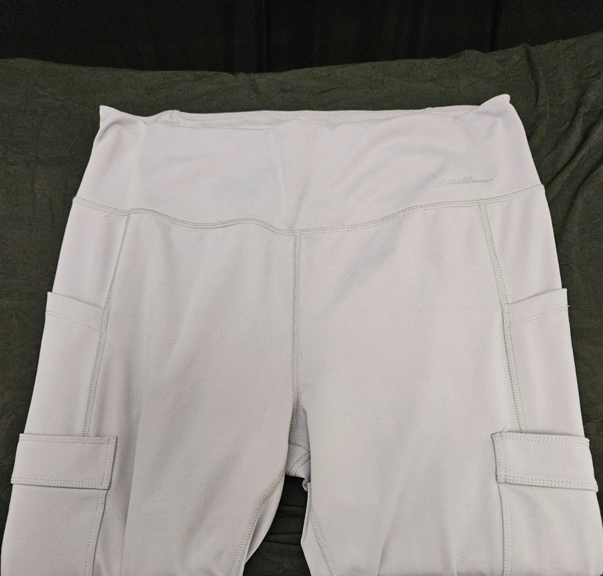 WOMEN'S SIZE M & L 3 pr ACTIVE LEGGING BUNDLE EDDIE BAUER, 90 DEG, GOOD CONDITIO