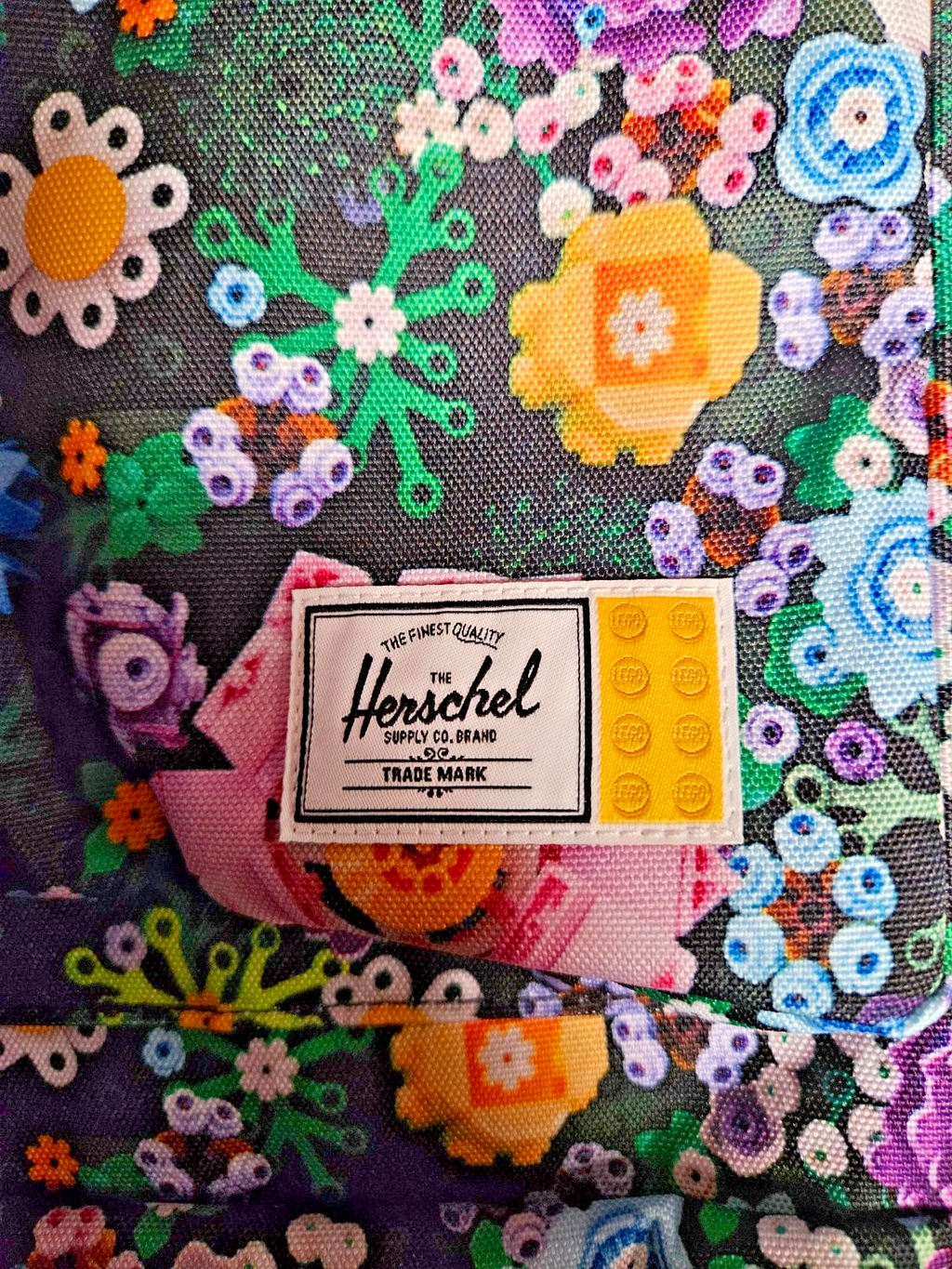 HERSCHEL SUPPLY LEGO FLORAL GARDEN BACKPACK NWT