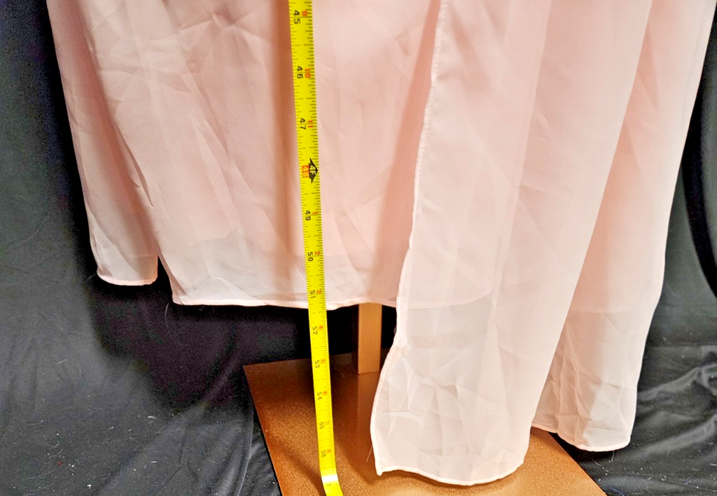 WOMEN'S SZ 10 PINK ONE SHOULDER CHIFFON PROM/FORMAL/BRIDESMAID GOWN NWT