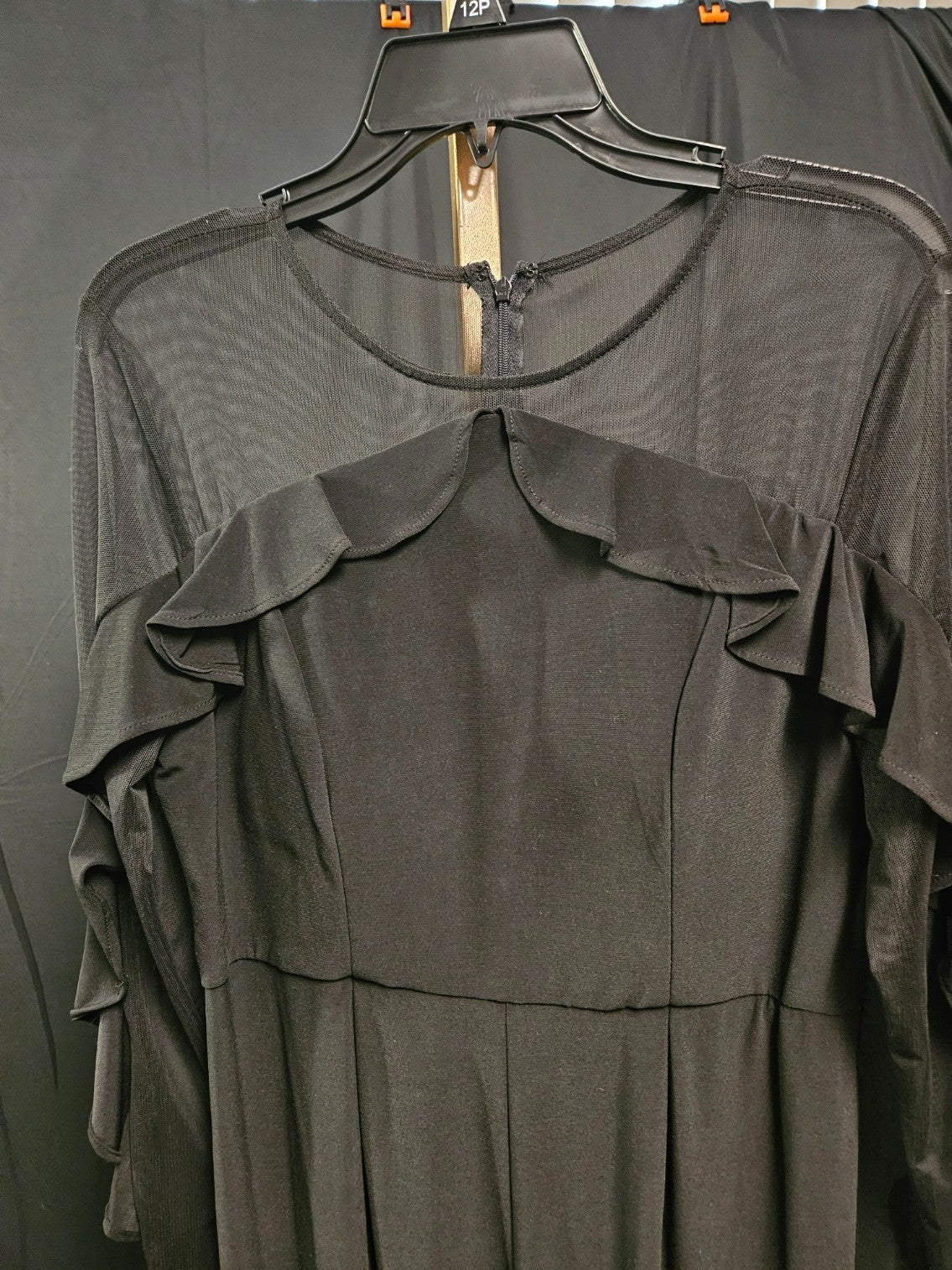 RM RICHARDS NYC WOMENS BLACK FORMAL/COCKTAIL JUMPSUIT SZ 12P NWT