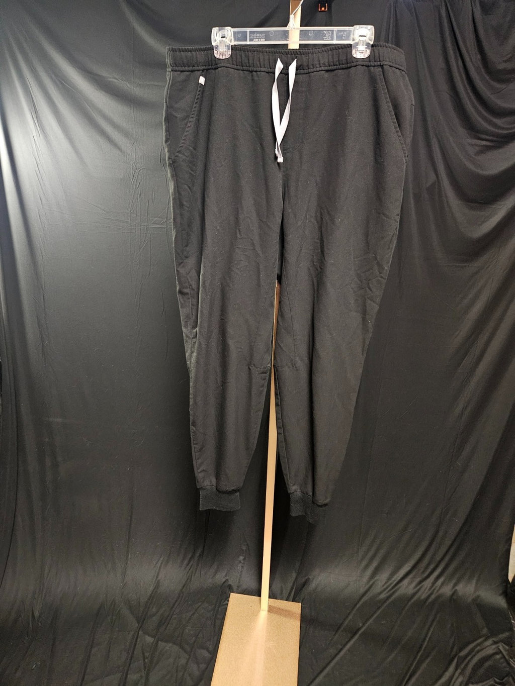UNISEX FIGS XXL BLACK SCRUB JOGGERS