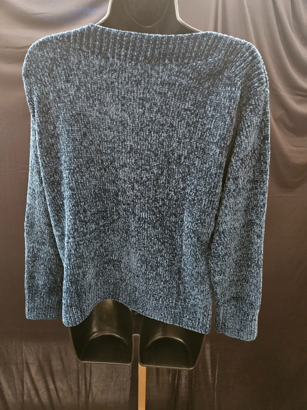 WOMEN'S SZ SMALL ORVIS BLUE BOATNECK SWEATER NWOT