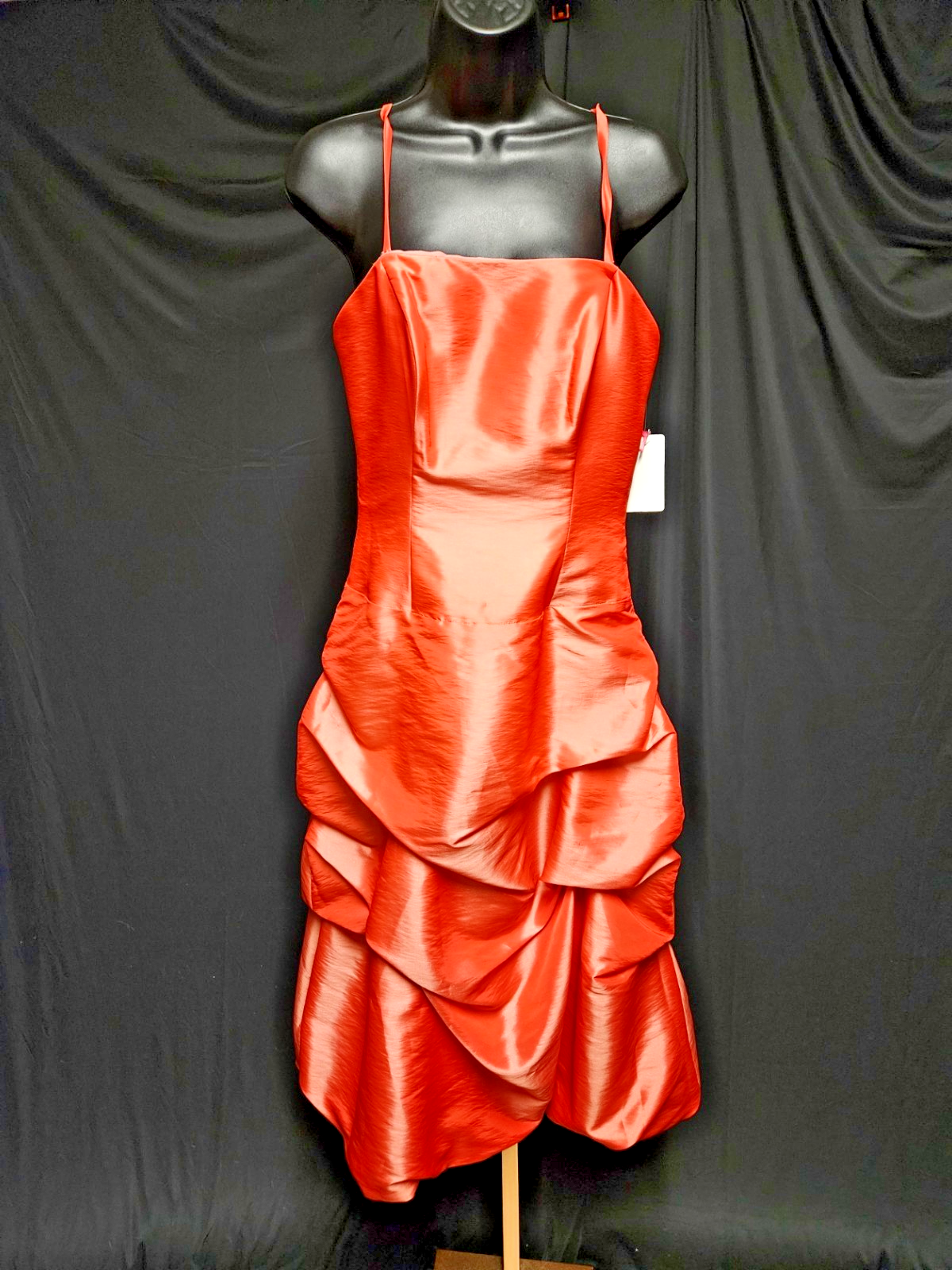 WOMEN'S DAVINCI SIZE 10 WATERMELON FORMAL PROM COCKTAIL GOWN NWT REMOVABLE STRAP
