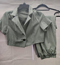 Women or Juniors  XS Shein Brand 2 piece Pant set with Crop Top