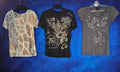 WOMEN'S SIZE M/L WESTERN T-SHIRT COLLECTION COWGIRL LEGEND,BLUE 84,COWGIRL UP