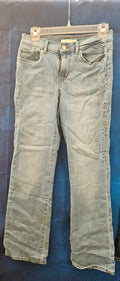 WOMEN'S CLASSIC BOOTCUT EMBROIDERED LIGHT WASH JEAN SIZE 2 X 30